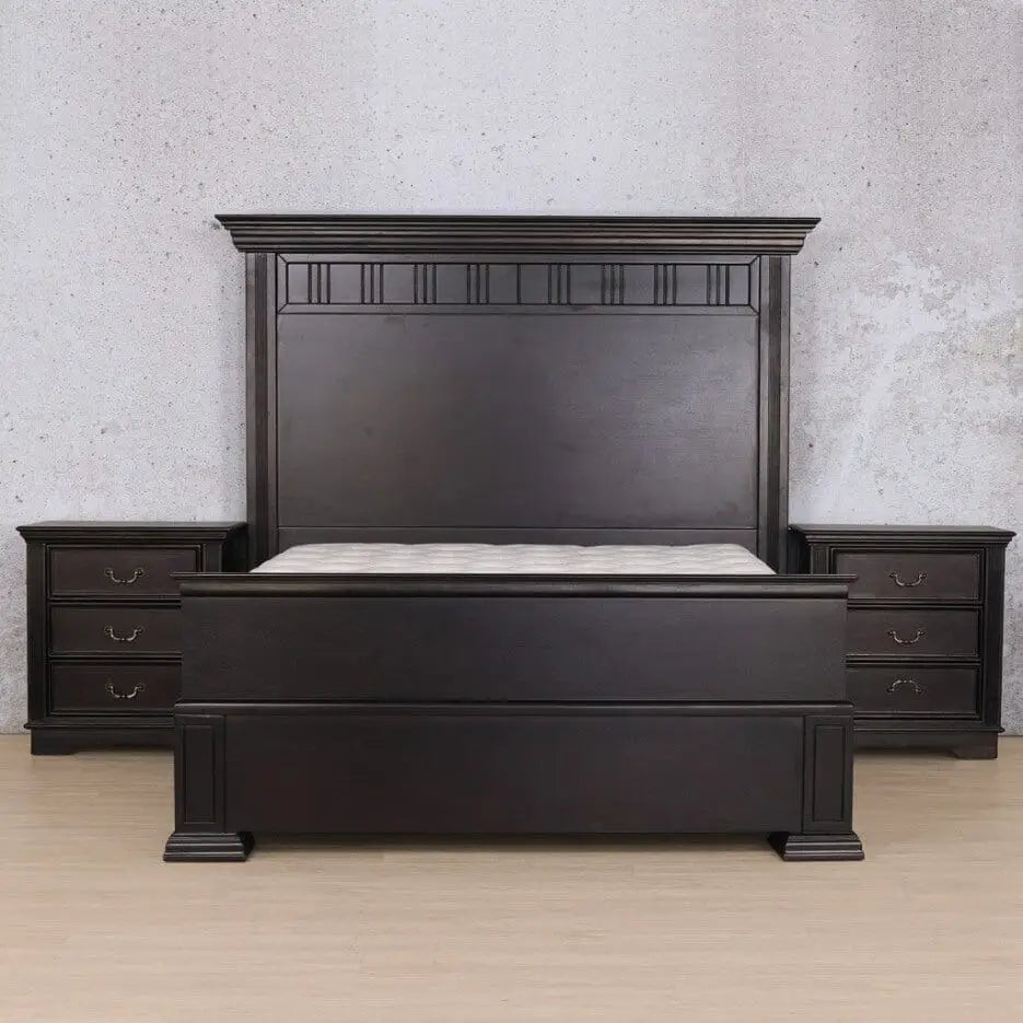 Milan 4 Piece Bedroom Set - Queen XL - Bedroom Set