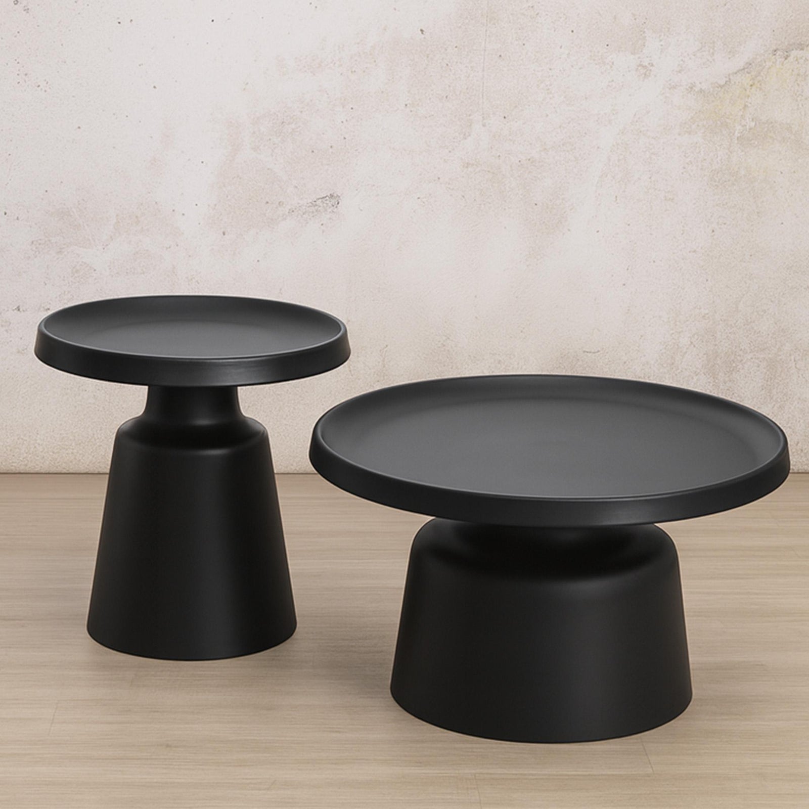Minerva Coffee Table - Black Set of 2