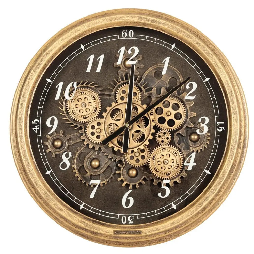 Modern Gear Clock - Dia 53 cm x 9cm - Clock