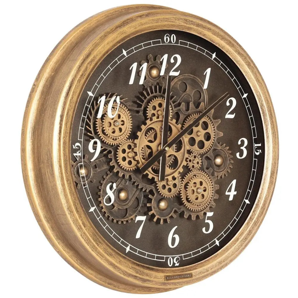 Modern Gear Clock - Dia 53 cm x 9cm - Clock