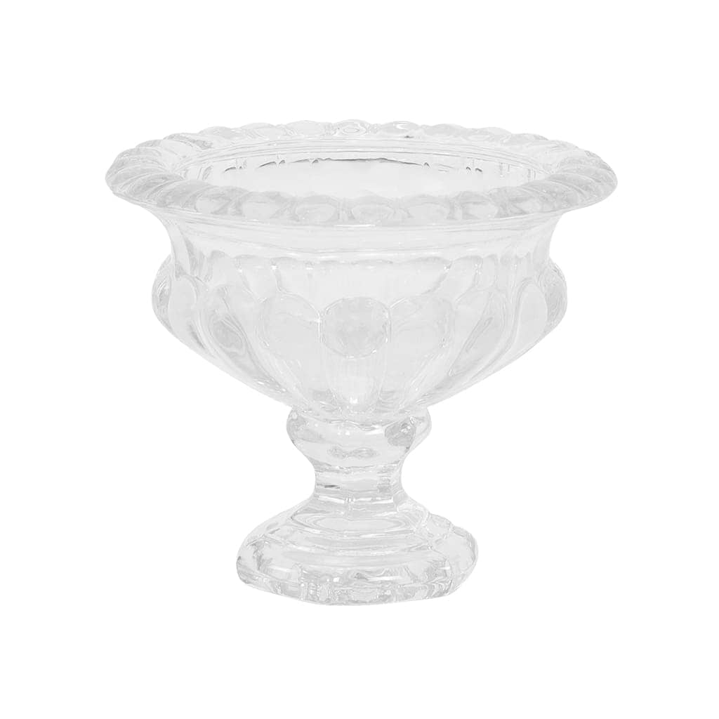 Naomi Glass Vase Vase Leather Gallery 19.5 x 19.5 x 16