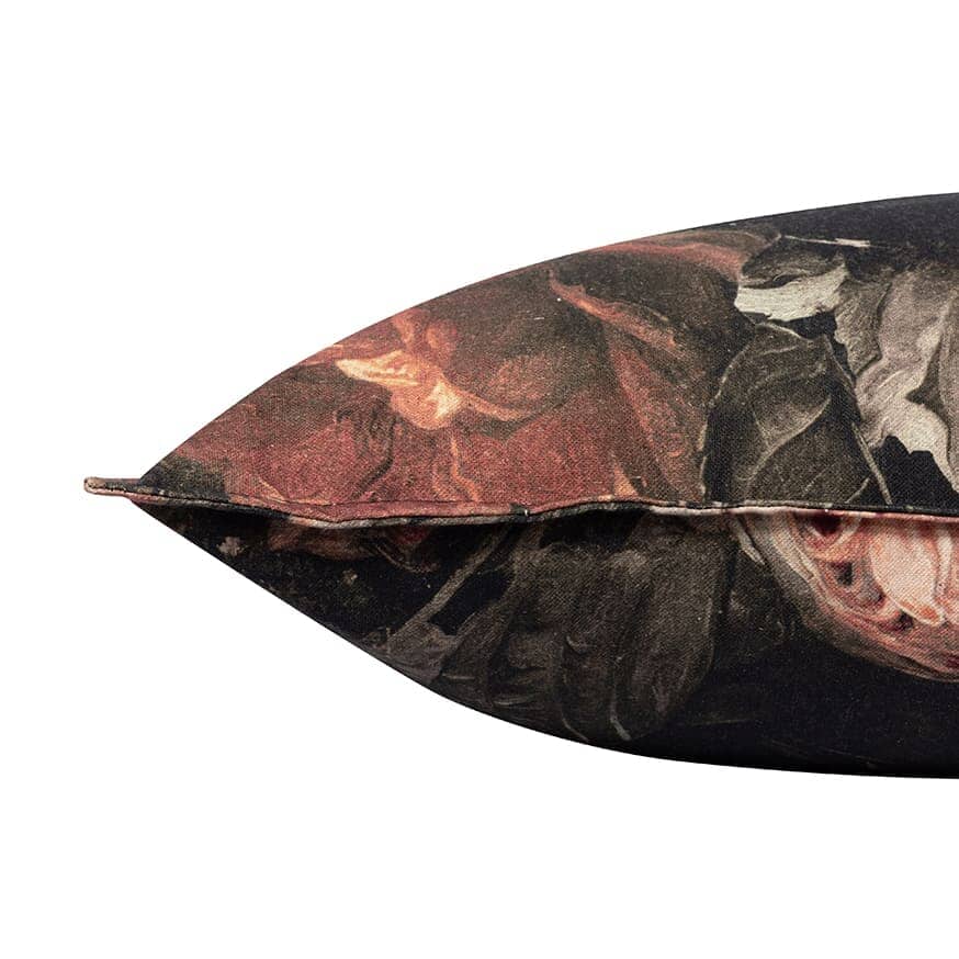 Natalia Burnished Bolster Cushion Cushion Leather Gallery