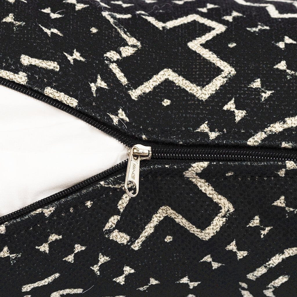 Neema Ebony Cushion Cushion Leather Gallery