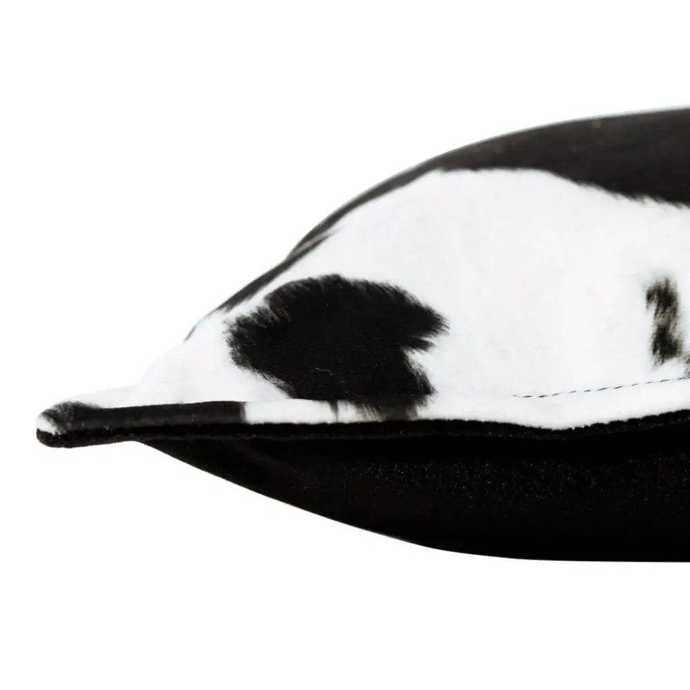 Nguni Black & White Bolster Cushion - Cushion