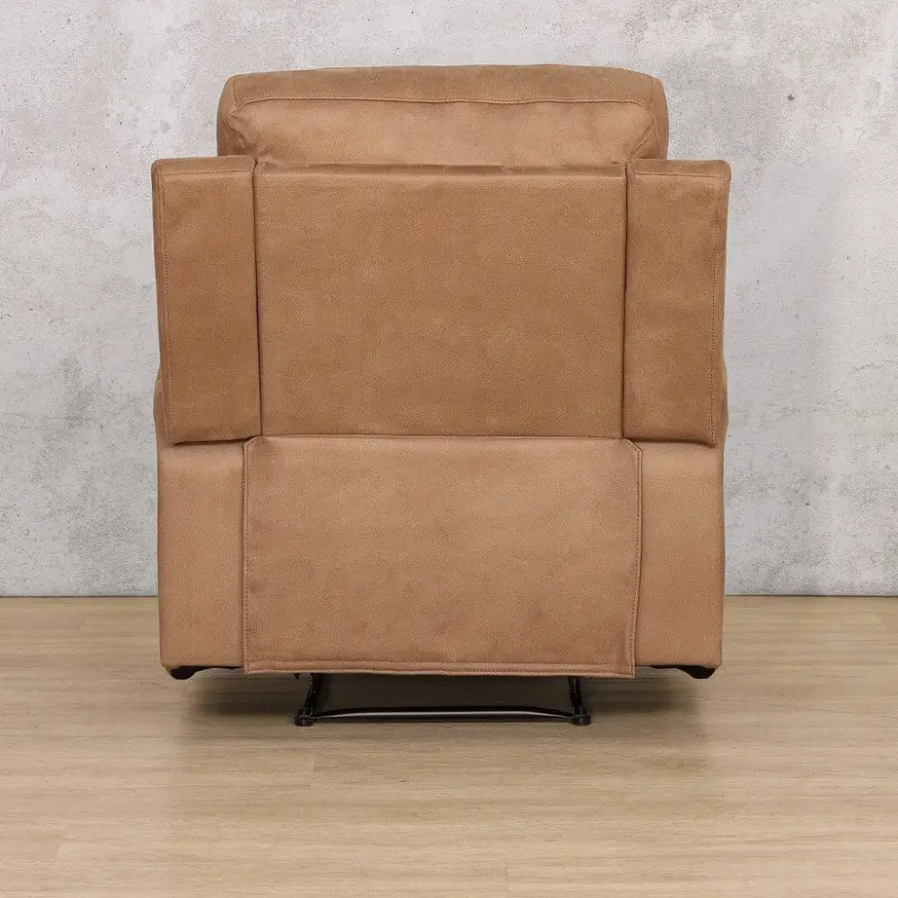 Orlando 1 Seater Fabric Recliner - Desert Sand - Fabric Recliner