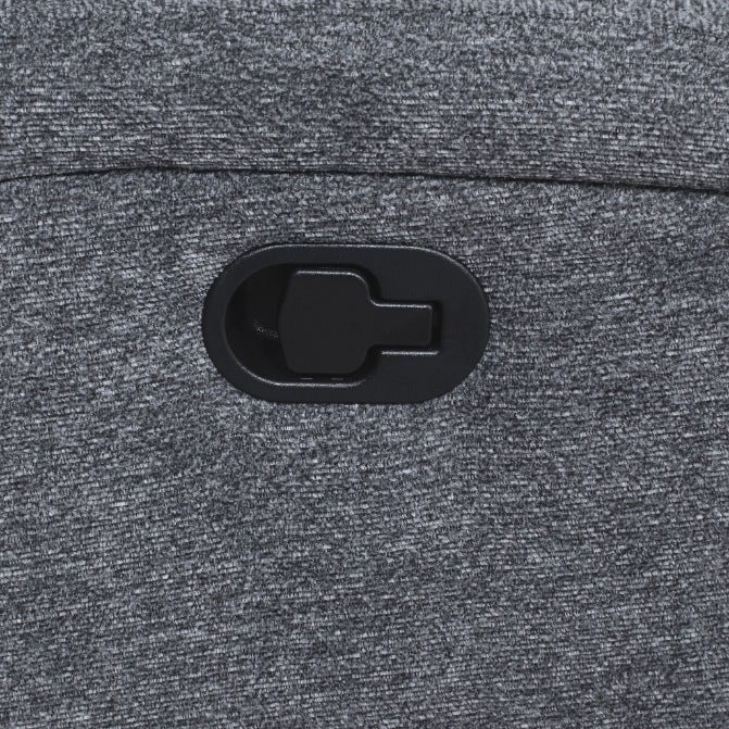 Orlando 3 Seater Fabric Recliner Mountain Grey