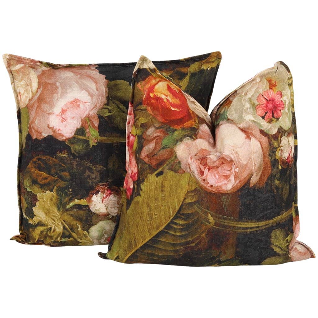 Paradise Summer Blush Cushion Cushion Leather Gallery