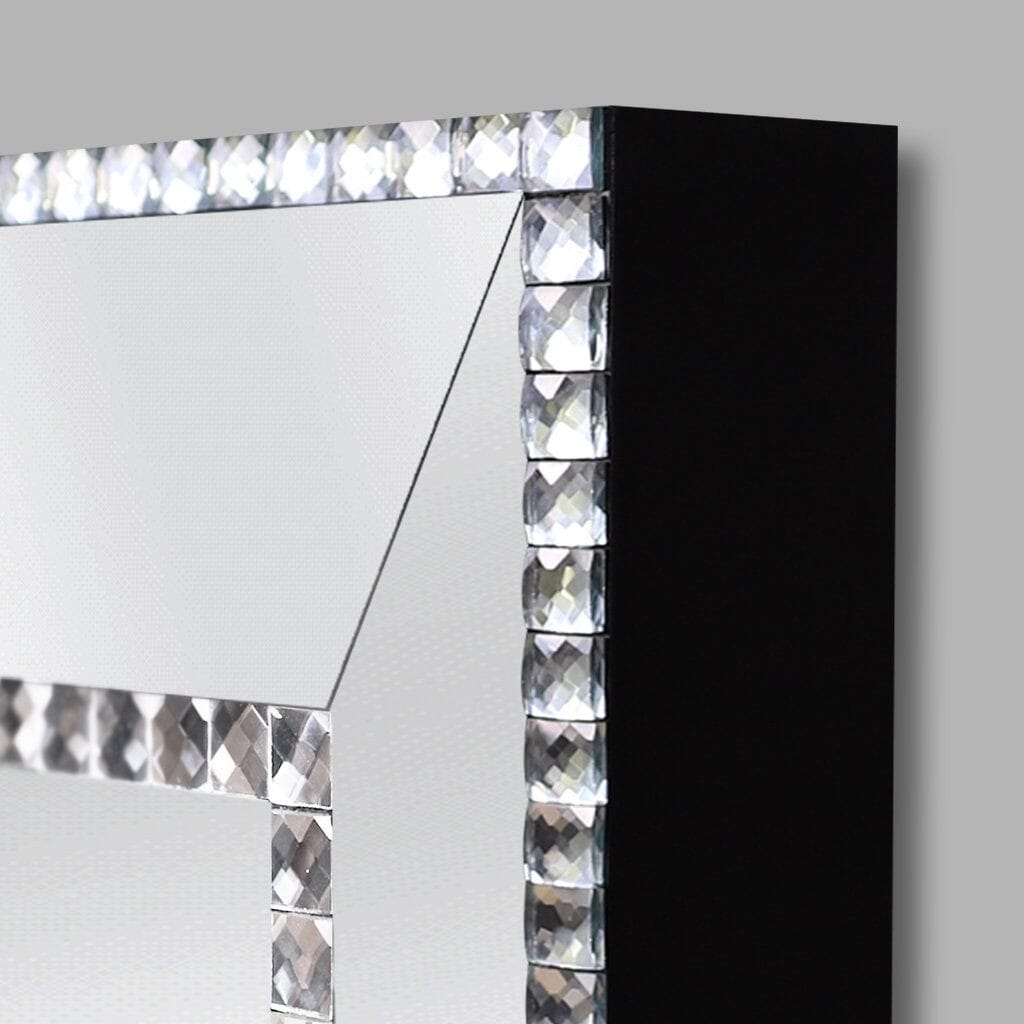 Peyton Rectangle Wall Mirror Mirror Leather Gallery