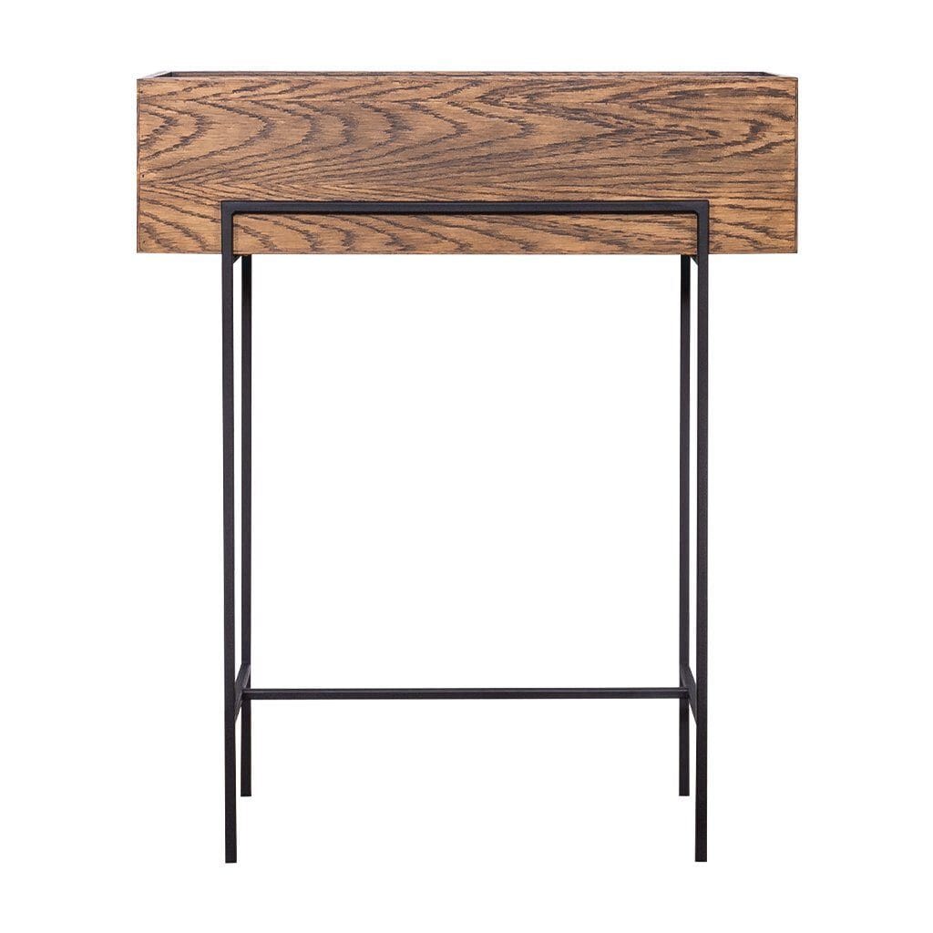Planter Box On Stand - 900H Decor Leather Gallery