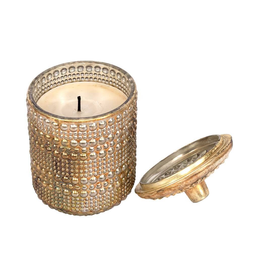 Pompeii Soy Wax Candle candle holder Leather Gallery