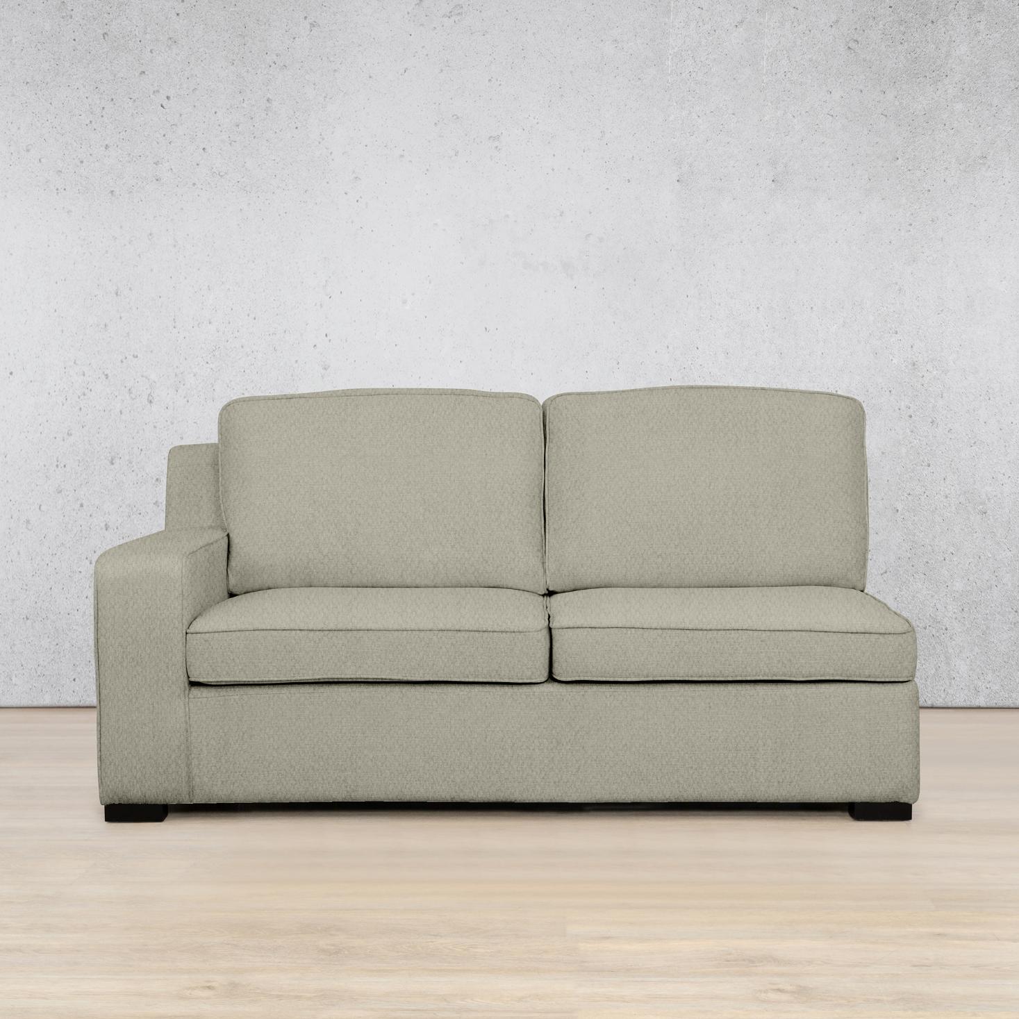 Rome Fabric 2 Seater LHF Fabric Sofa Leather Gallery | Kenya Beige