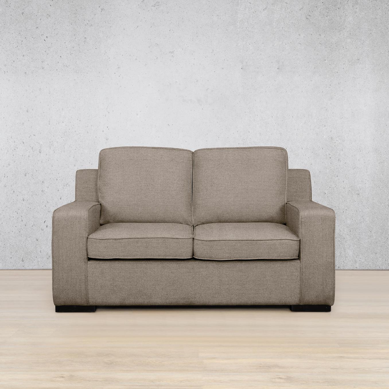 Rome Fabric 2 Seater Sofa - Ivory Sand - Fabric Couches, Modern couch, sofa couch for sale, 2 seater couches