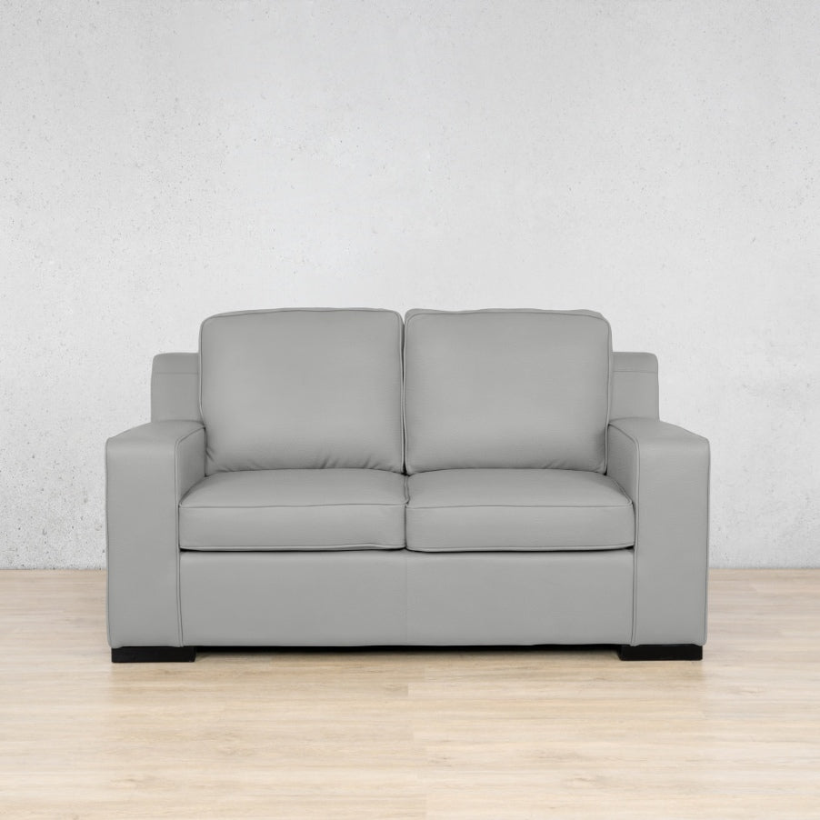 Rome 2 Seater Leather Sofa Leather Sofa Leather Gallery Manatee Grey