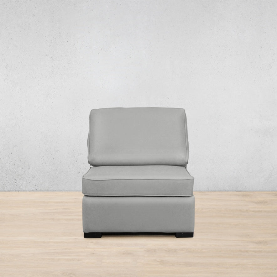 Rome Leather Armless Chair