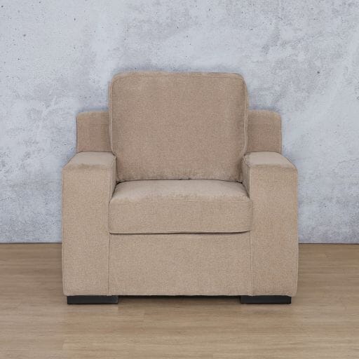 Arizona Fabric 1 Seater Sofa Fabric Sofa Leather Gallery Ivory Sand