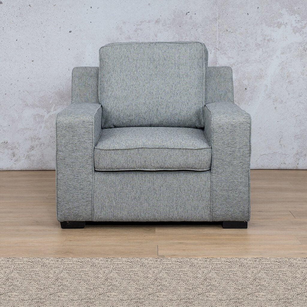 Arizona Fabric 1 Seater Sofa Fabric Sofa Leather Gallery Pebble