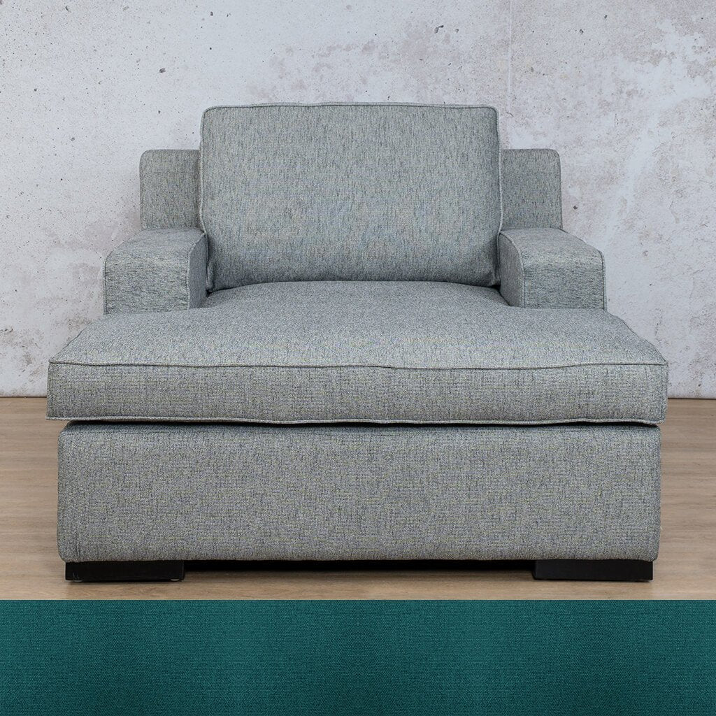 Rome Fabric 2 Arm Chaise Fabric Sofa Leather Gallery Turquoise