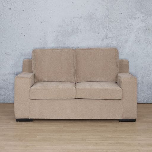 Arizona Fabric 2 Seater Sofa Fabric Sofa Leather Gallery Ivory Sand