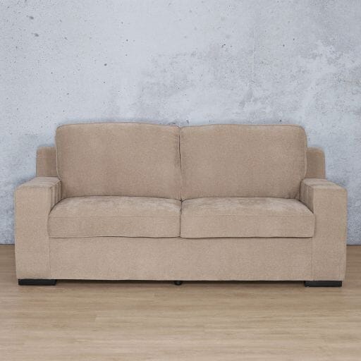 Arizona Fabric 3 Seater Sofa Fabric Sofa Leather Gallery Ivory Sand