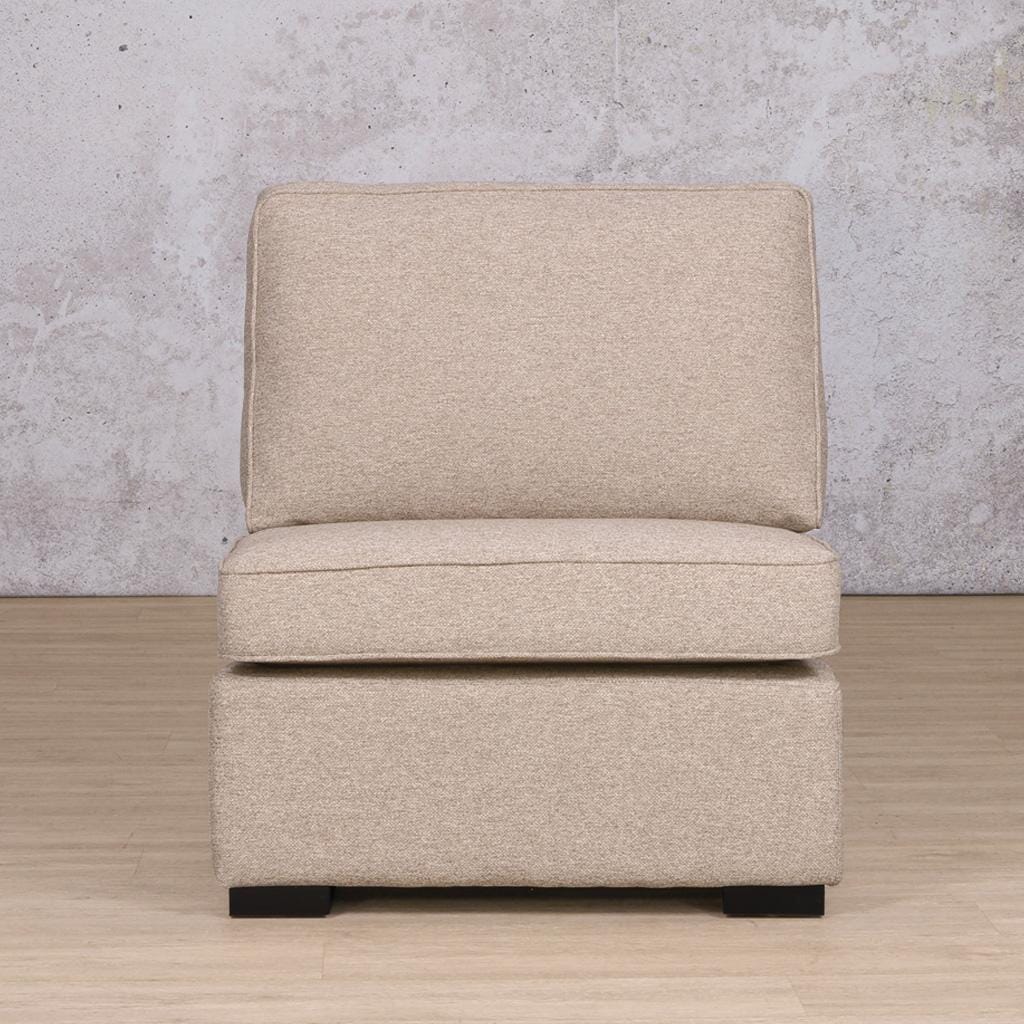 Rome Fabric Armless Chair Fabric Sofa Leather Gallery Kenya Sand