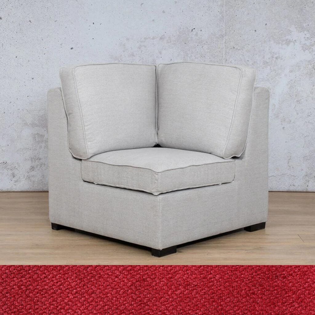 Rome Fabric Corner Couch Fabric Sofa Leather Gallery Kenya Red