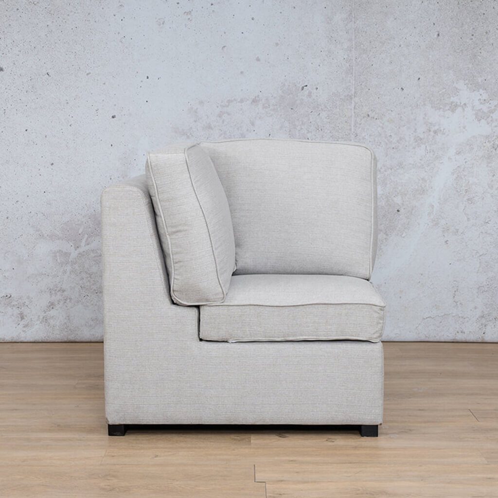 Rome Fabric Corner Fabric Sofa Leather Gallery Oyster