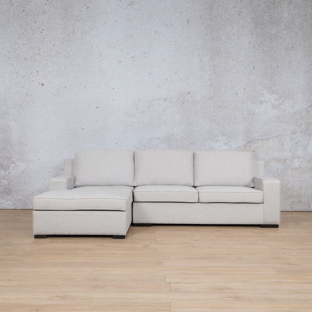 Rome Fabric Sofa Chaise Sectional - LHF Fabric Corner Suite Leather Gallery