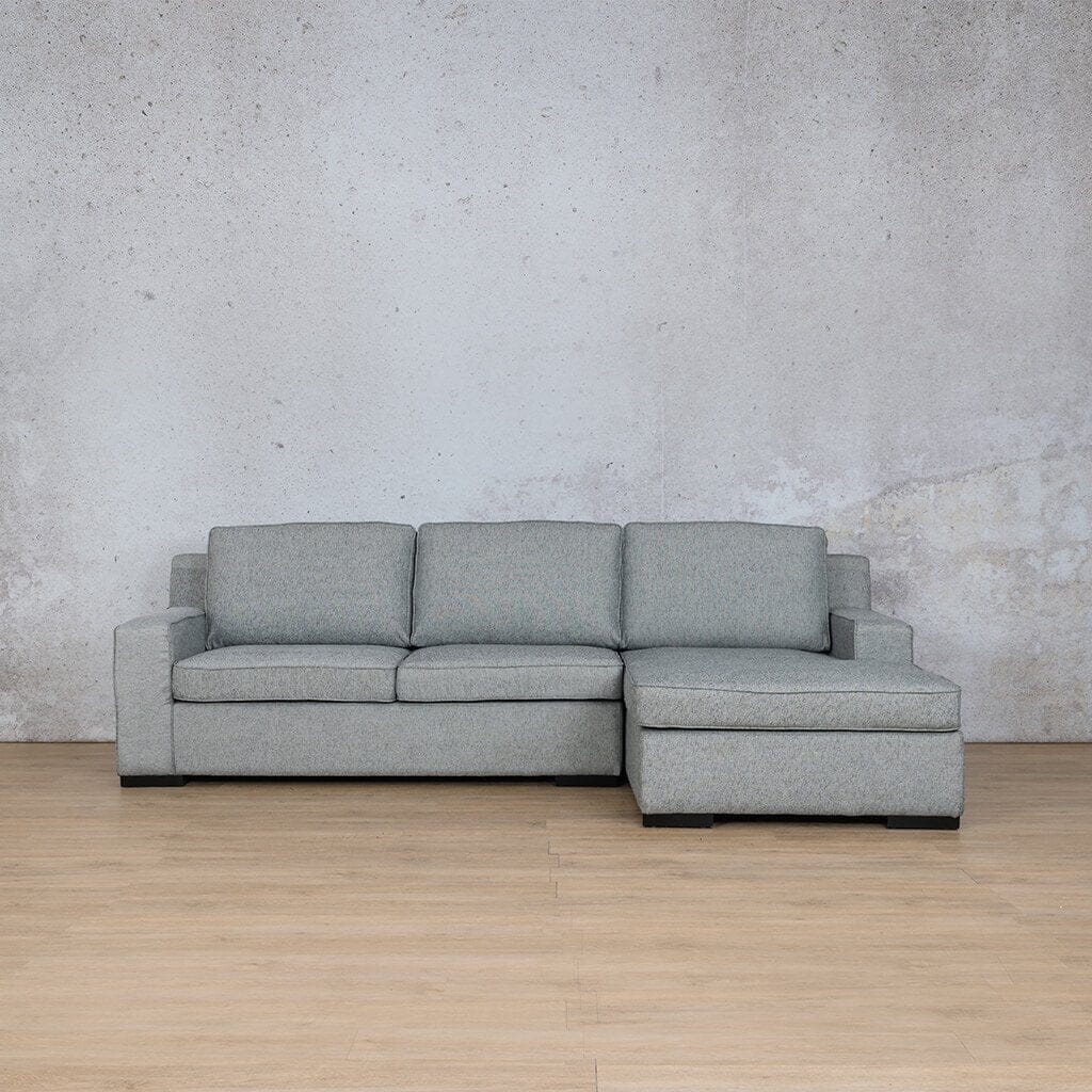 Rome Fabric Sofa Chaise Sectional - RHF Fabric Corner Suite Leather Gallery
