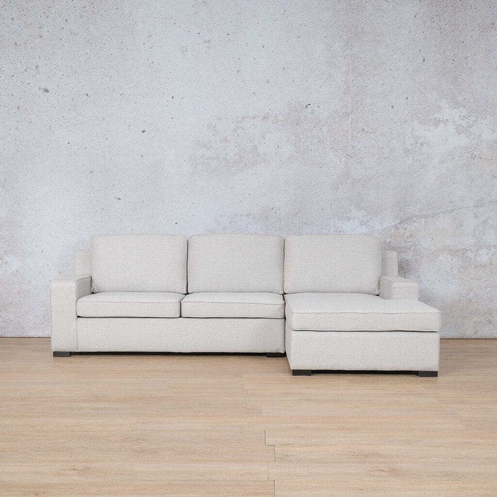 Rome Fabric Sofa Chaise Sectional - RHF Fabric Corner Suite Leather Gallery