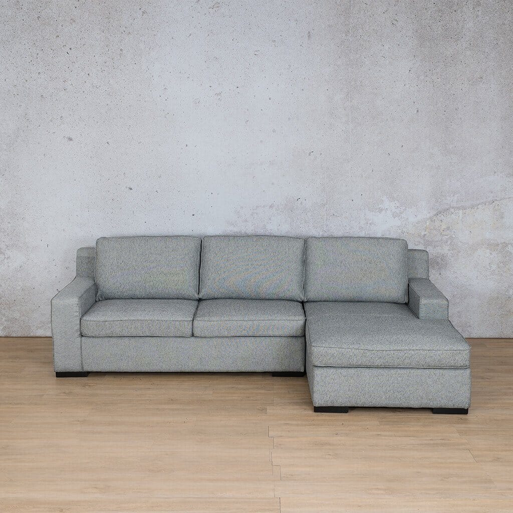 Rome Fabric Sofa Chaise Sectional - RHF Fabric Corner Suite Leather Gallery