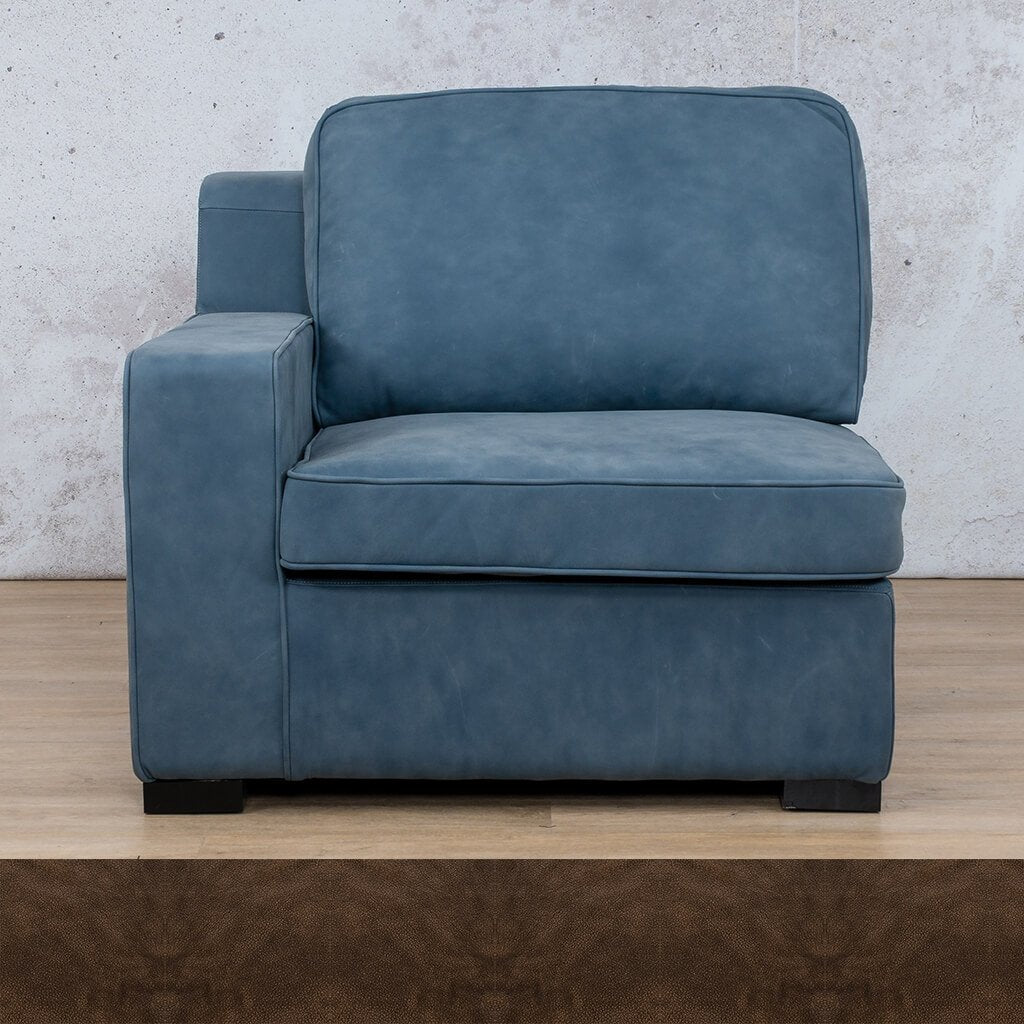 Arizona Leather 1 Seater Right Arm Leather Gallery