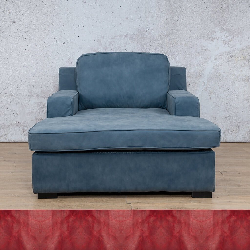 Rome Leather 2 Arm Chaise Leather Sofa Leather Gallery Royal Ruby Full Foam