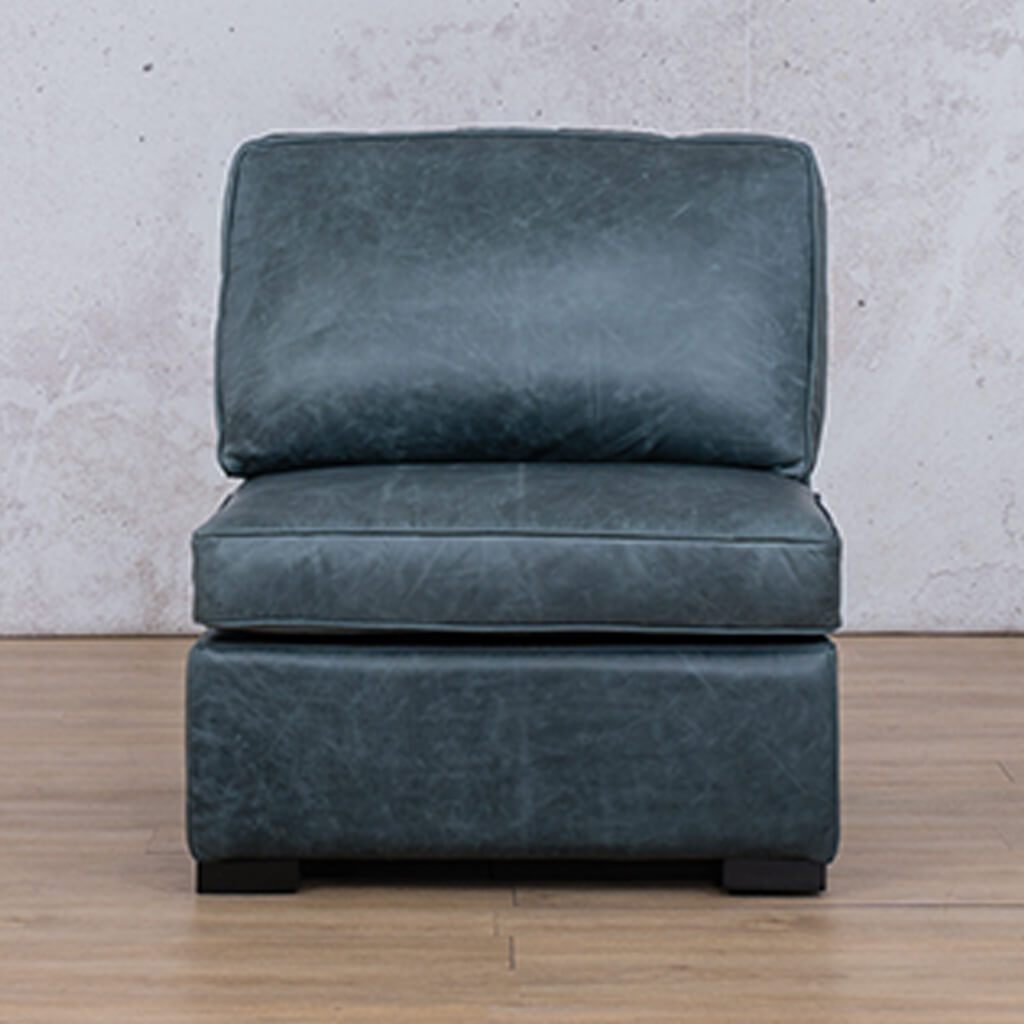 Arizona Leather Armless Chair Leather Gallery