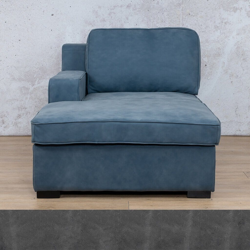 Rome Leather Chaise LHF Leather Sofa Leather Gallery