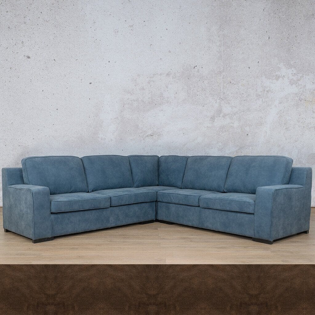 Rome Leather L-Sectional 5 Seater Leather Sectional Leather Gallery