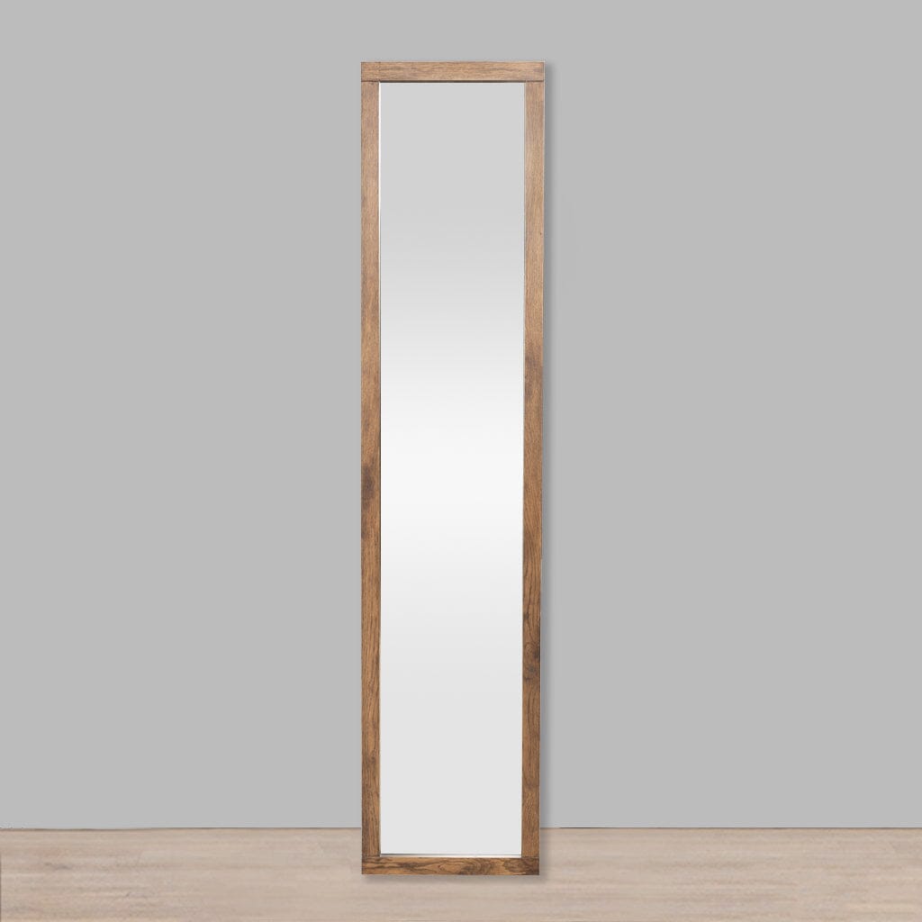 Roscoe Mirror Antique Dark Oak - 1800 x 400 Mirror Leather Gallery Antique Dark Oak 1800 x 400