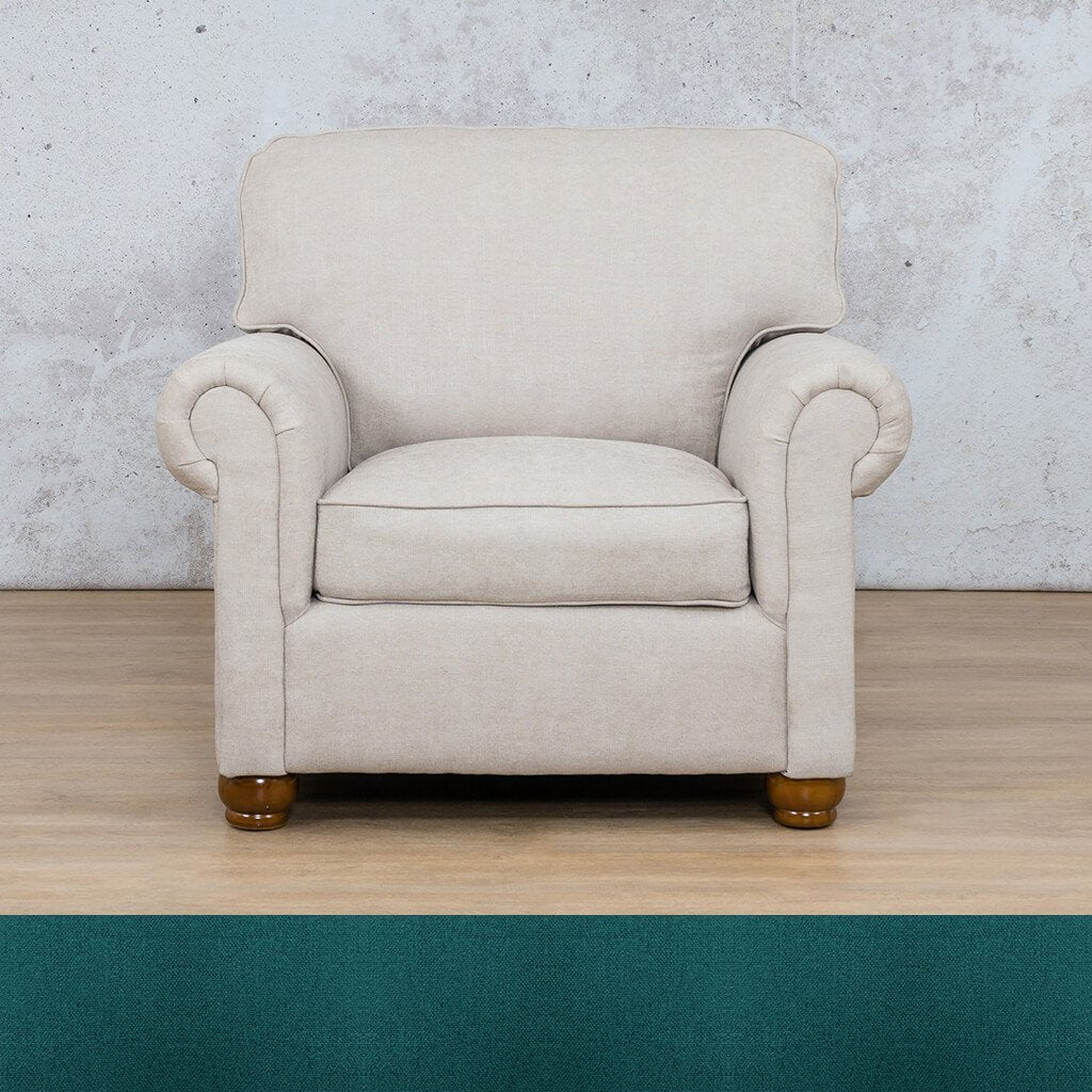 Salisbury Fabric 1 Seater Fabric Sofa Leather Gallery Turquoise