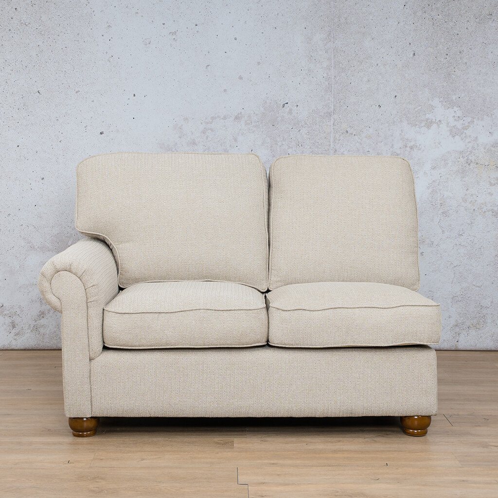 Salisbury Fabric 2 Seater Right Arm Fabric Sofa Leather Gallery Riverside-S WAREHOUSE COLLECTION - PINETOWN OR NORTHRIDING Full Foam