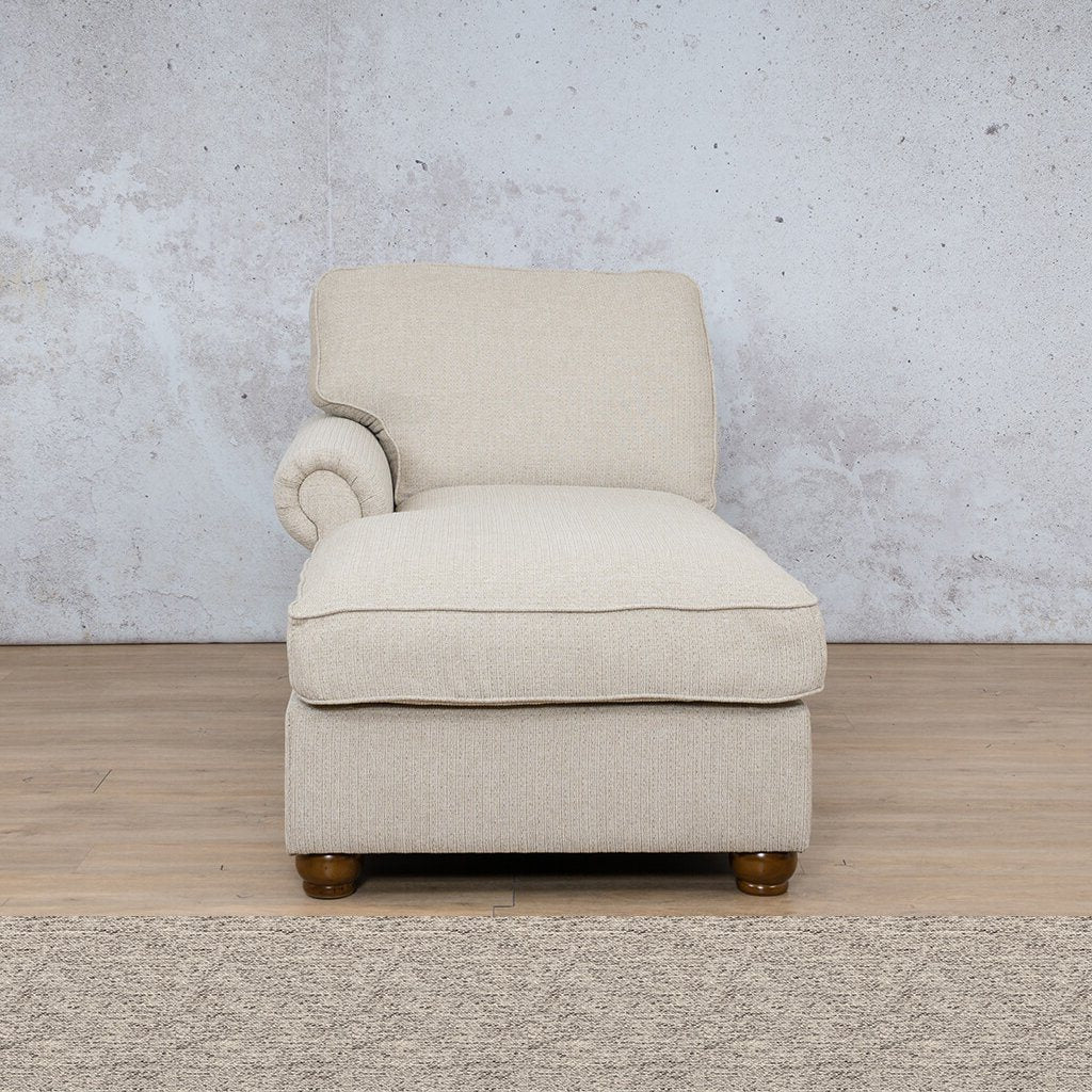 Salisbury Fabric Chaise Right Arm Fabric Sofa Leather Gallery Pebble WAREHOUSE COLLECTION - PINETOWN OR NORTHRIDING Full Foam