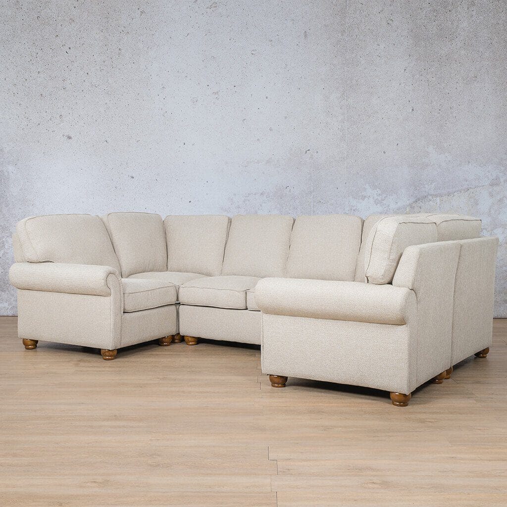 Salisbury Fabric U-Sofa Sectional Fabric Sectional Leather Gallery