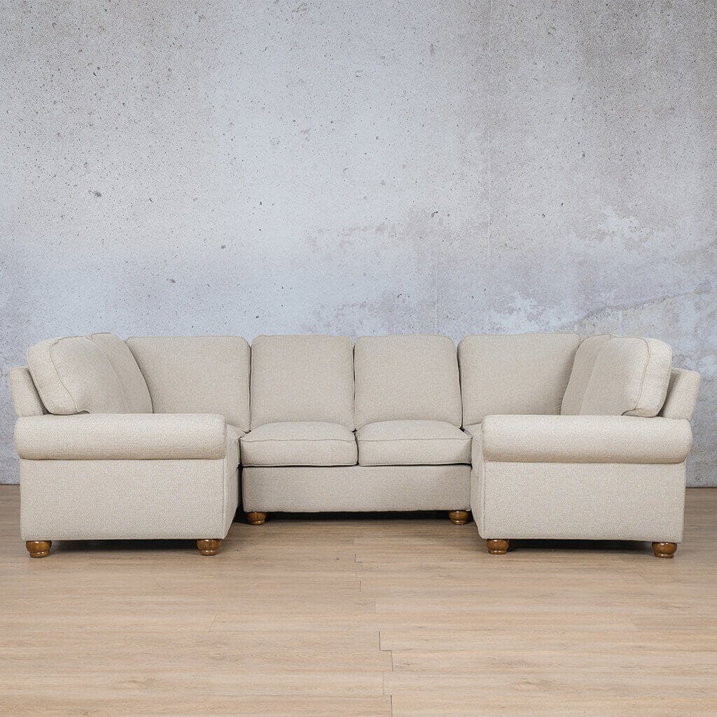 Salisbury Fabric U-Sofa Sectional Fabric Sectional Leather Gallery