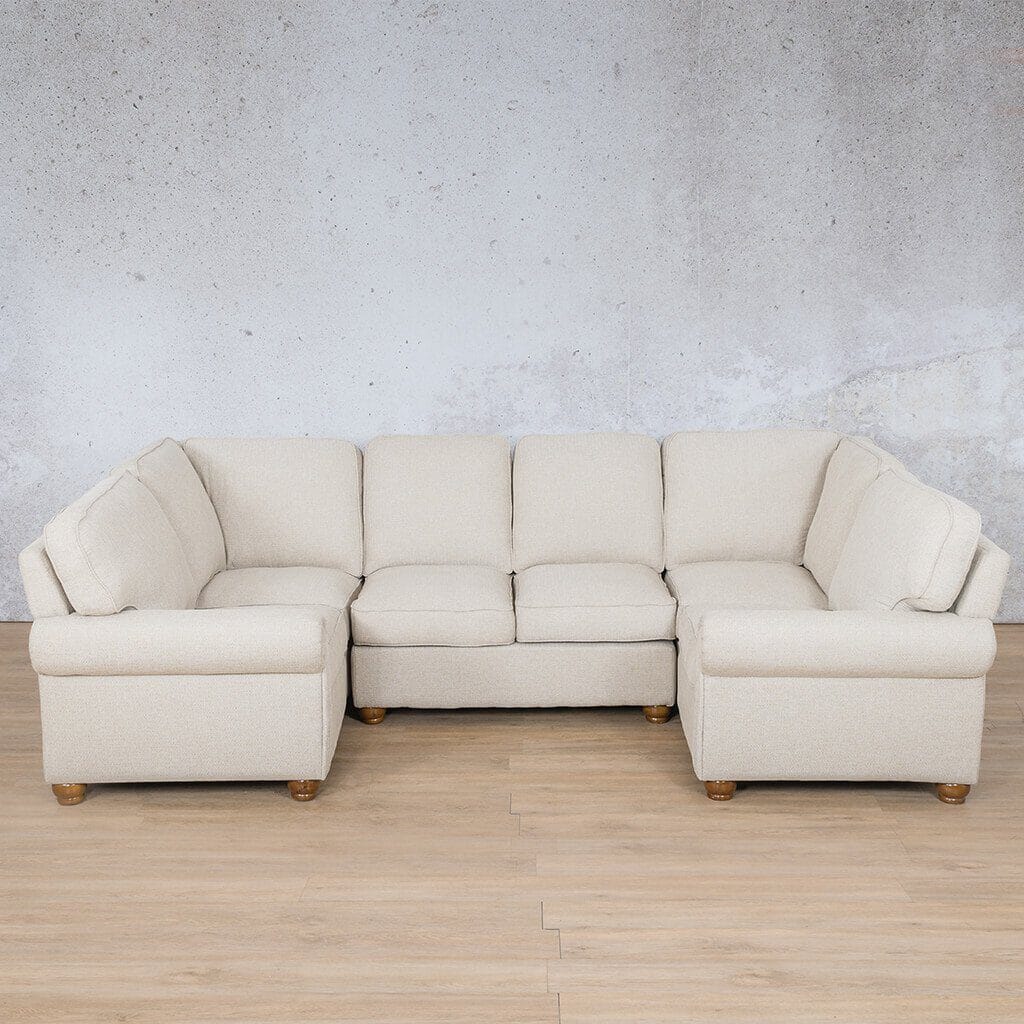 Salisbury Fabric U-Sofa Sectional Fabric Sectional Leather Gallery
