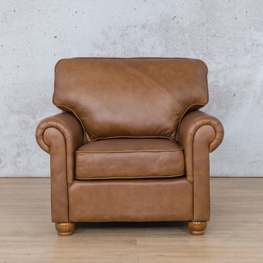 Salisbury Leather 1 Seater Sofa Leather Sofa Leather Gallery Czar Pecan