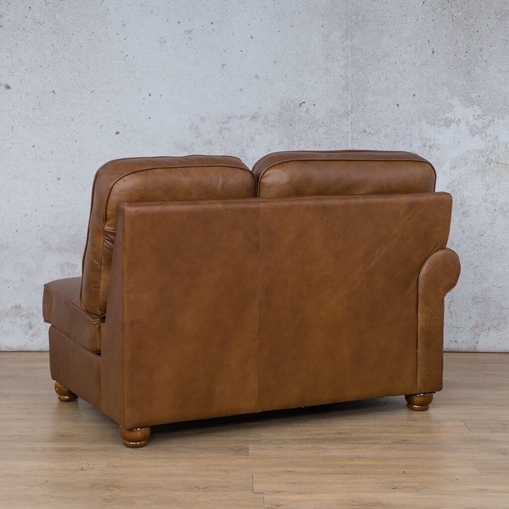 Salisbury Leather 2 Seater LHF Leather Sofa Leather Gallery