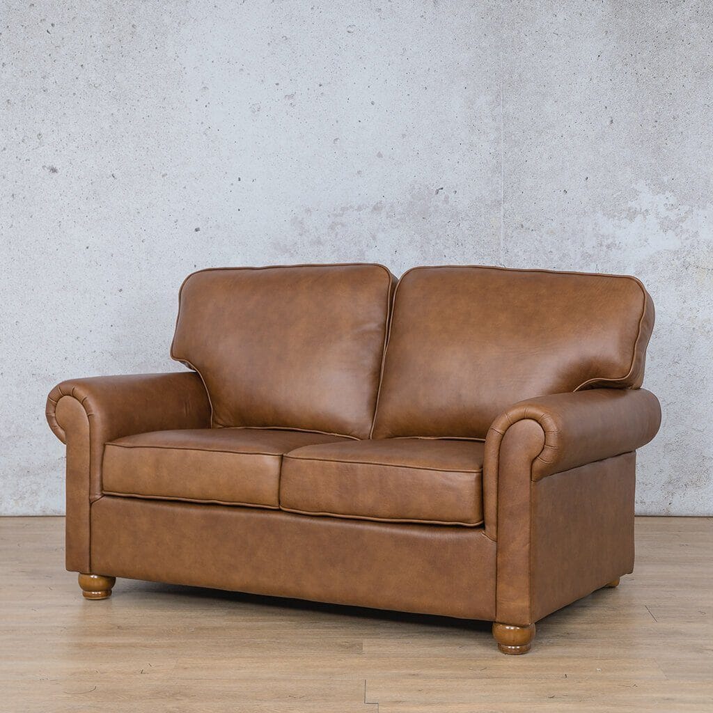 Salisbury Leather 2 Seater Sofa Leather Sofa Leather Gallery-czar-pecan