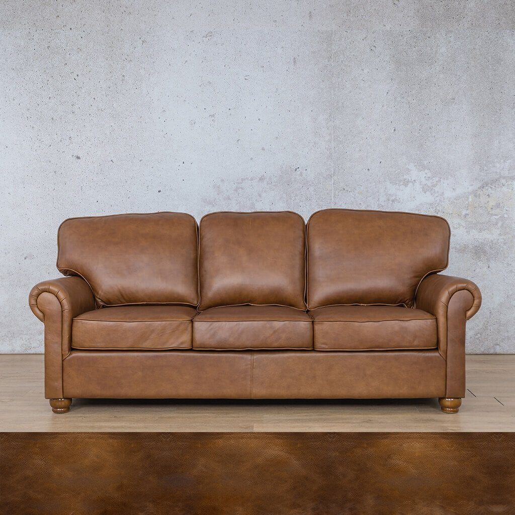 Salisbury Leather 3 Seater Sofa Leather Sofa Leather Gallery Royal Walnut