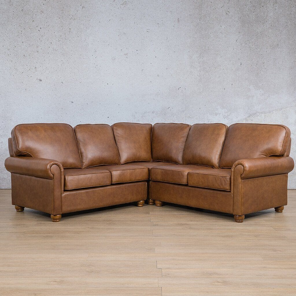 Salisbury Leather L-Sectional - 5 Seater Leather Sectional Leather Gallery