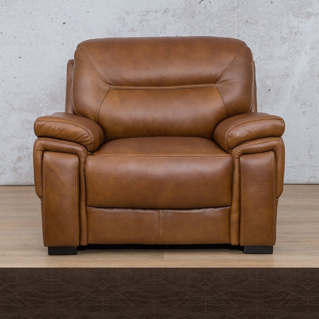 San Lorenze 1 Seater Leather Sofa Leather Sofa Leather Gallery Czar Chocolate