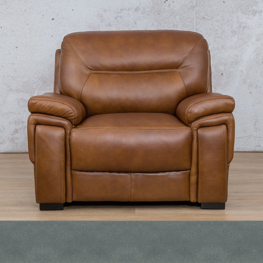 San Lorenze 1 Seater Leather Sofa Leather Sofa Leather Gallery Flux Blue