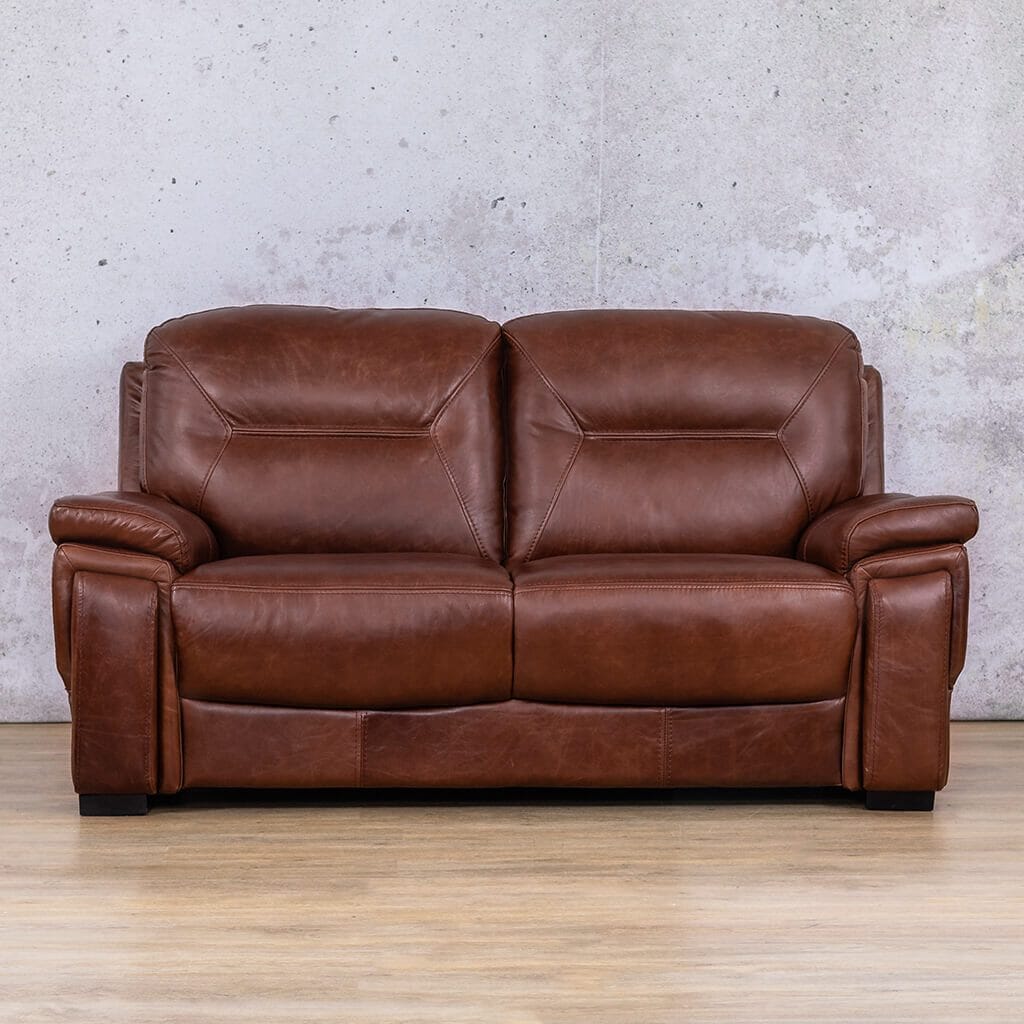 San Lorenze 2 Seater Leather Sofa Leather Sofa Leather Gallery Royal Cognac